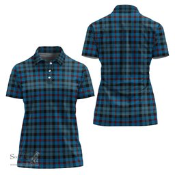 Scottish MacCorquodale Clan Tartan Polo Shirt For Women, Women's Scottish Polo Shirt Scottish Plaid Tartan Plaid - ScotsTee - scotstee.com