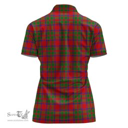 Scottish MacIntosh Modern Clan Tartan Polo Shirt For Women, Women's Scottish Polo Shirt Scottish Plaid Tartan Plaid - ScotsTee - scotstee.com