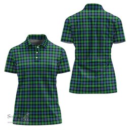 Scottish Murray of Atholl Ancient Clan Tartan Polo Shirt For Women, Women's Scottish Polo Shirt Scottish Plaid Tartan Plaid - ScotsTee - scotstee.com
