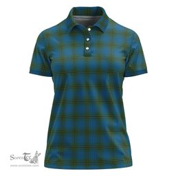 Scottish Oliver Clan Tartan Polo Shirt For Women, Women's Scottish Polo Shirt Scottish Plaid Tartan Plaid - ScotsTee - scotstee.com