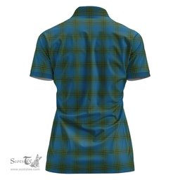 Scottish Oliver Clan Tartan Polo Shirt For Women, Women's Scottish Polo Shirt Scottish Plaid Tartan Plaid - ScotsTee - scotstee.com