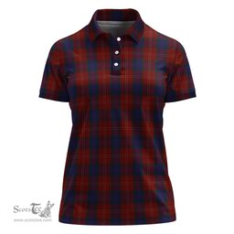 Scottish MacEdward Clan Tartan Polo Shirt For Women, Women's Scottish Polo Shirt Scottish Plaid Tartan Plaid - ScotsTee - scotstee.com