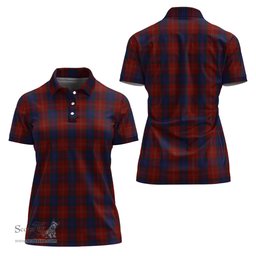 Scottish MacEdward Clan Tartan Polo Shirt For Women, Women's Scottish Polo Shirt Scottish Plaid Tartan Plaid - ScotsTee - scotstee.com