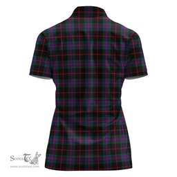 Scottish Nairn Clan Tartan Polo Shirt For Women, Women's Scottish Polo Shirt Scottish Plaid Tartan Plaid - ScotsTee - scotstee.com