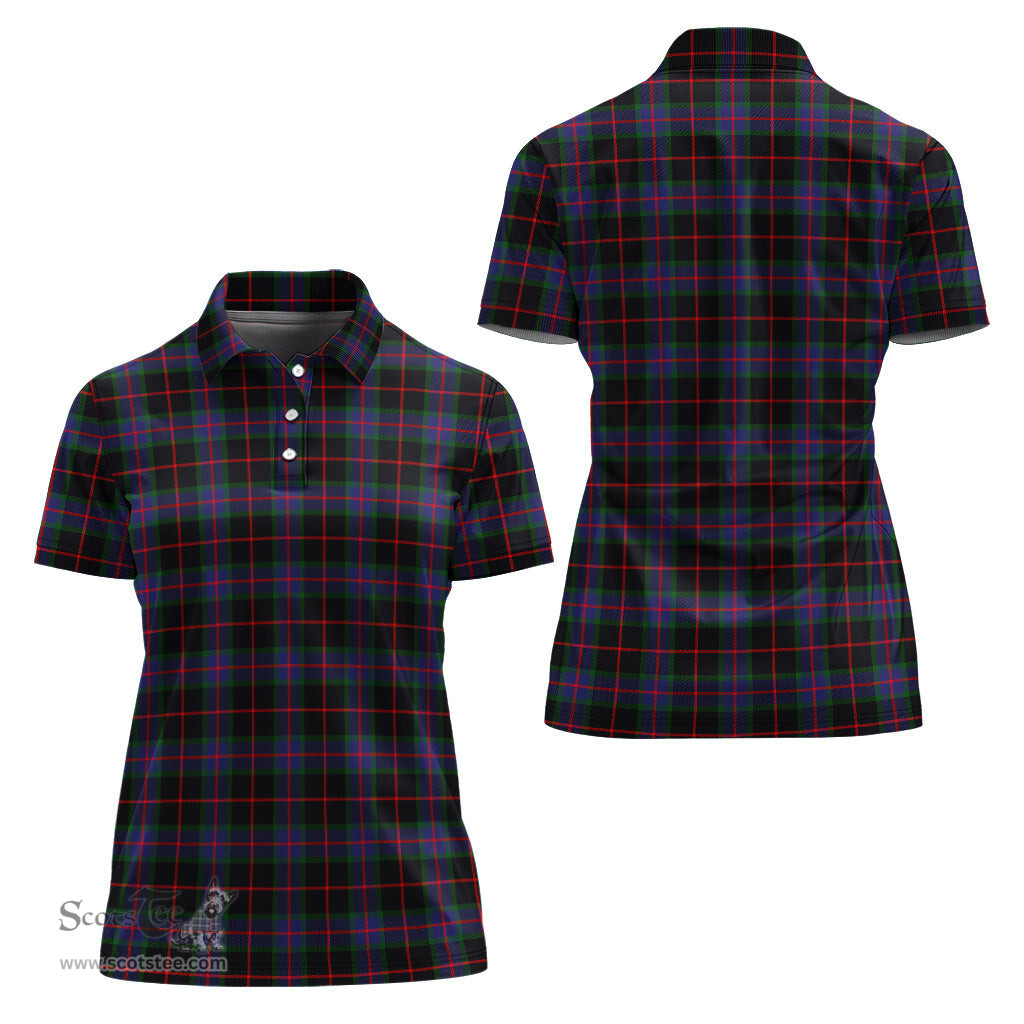 Scottish Nairn Clan Tartan Polo Shirt For Women, Women's Scottish Polo Shirt Scottish Plaid Tartan Plaid - ScotsTee - scotstee.com