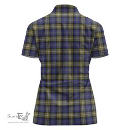 Scottish Rennie Clan Tartan Polo Shirt For Women, Women's Scottish Polo Shirt Scottish Plaid Tartan Plaid - ScotsTee - scotstee.com