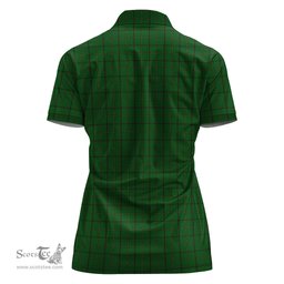 Scottish Mar Tribe Clan Tartan Polo Shirt For Women, Women's Scottish Polo Shirt Scottish Plaid Tartan Plaid - ScotsTee - scotstee.com
