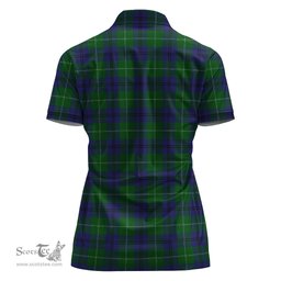 Scottish Oliphant Clan Tartan Polo Shirt For Women, Women's Scottish Polo Shirt Scottish Plaid Tartan Plaid - ScotsTee - scotstee.com