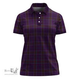 Scottish Phillips Clan Tartan Polo Shirt For Women, Women's Scottish Polo Shirt Scottish Plaid Tartan Plaid - ScotsTee - scotstee.com