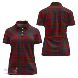 Scottish Sinclair Clan Tartan Polo Shirt For Women, Women's Scottish Polo Shirt Scottish Plaid Tartan Plaid - ScotsTee - scotstee.com