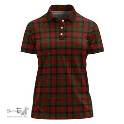 Scottish MacNicol Clan Tartan Polo Shirt For Women, Women's Scottish Polo Shirt Scottish Plaid Tartan Plaid - ScotsTee - scotstee.com