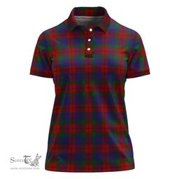 Scottish Skene of Cromar Clan Tartan Polo Shirt For Women, Women's Scottish Polo Shirt Scottish Plaid Tartan Plaid - ScotsTee - scotstee.com