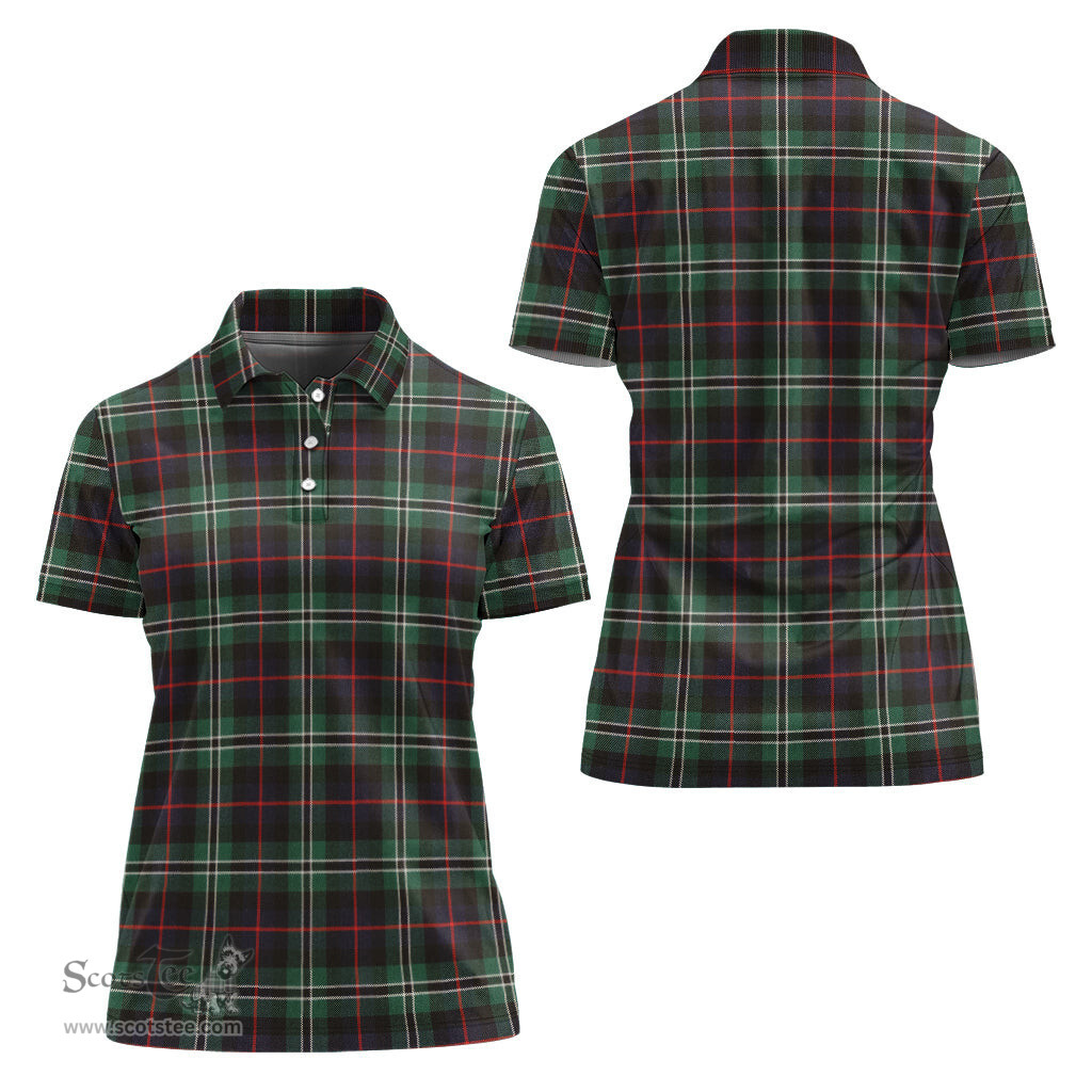 Scottish Rollo Hunting Clan Tartan Polo Shirt For Women, Women's Scottish Polo Shirt Scottish Plaid Tartan Plaid - ScotsTee - scotstee.com