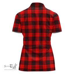 Scottish Wemyss Modern Clan Tartan Polo Shirt For Women, Women's Scottish Polo Shirt Scottish Plaid Tartan Plaid - ScotsTee - scotstee.com
