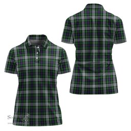 Scottish MacKenzie Dress Clan Tartan Polo Shirt For Women, Women's Scottish Polo Shirt Scottish Plaid Tartan Plaid - ScotsTee - scotstee.com