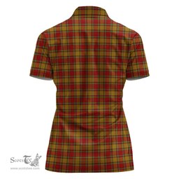 Scottish Scrymgeour Clan Tartan Polo Shirt For Women, Women's Scottish Polo Shirt Scottish Plaid Tartan Plaid - ScotsTee - scotstee.com