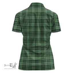 Scottish MacDonald Lord of the Isles Hunting Clan Tartan Polo Shirt For Women, Women's Scottish Polo Shirt Scottish Plaid Tartan Plaid - ScotsTee - scotstee.com