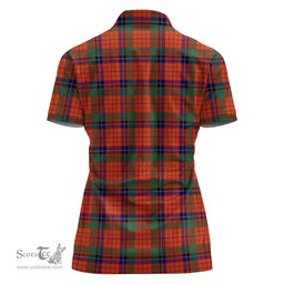 Scottish Nicolson Ancient Clan Tartan Polo Shirt For Women, Women's Scottish Polo Shirt Scottish Plaid Tartan Plaid - ScotsTee - scotstee.com