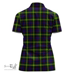 Scottish Watson Modern Clan Tartan Polo Shirt For Women, Women's Scottish Polo Shirt Scottish Plaid Tartan Plaid - ScotsTee - scotstee.com