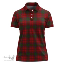 Scottish MacDougall Clan Tartan Polo Shirt For Women, Women's Scottish Polo Shirt Scottish Plaid Tartan Plaid - ScotsTee - scotstee.com