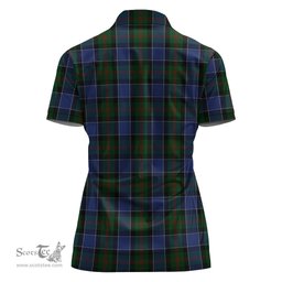 Scottish McFadzen #01 Clan Tartan Polo Shirt For Women, Women's Scottish Polo Shirt Scottish Plaid Tartan Plaid - ScotsTee - scotstee.com