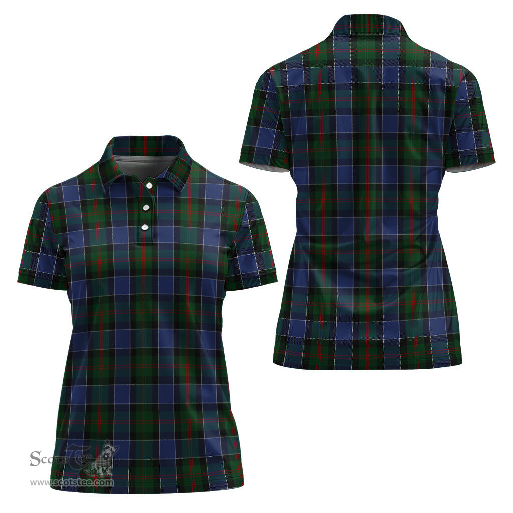 Scottish McFadzen #01 Clan Tartan Polo Shirt For Women, Women's Scottish Polo Shirt Scottish Plaid Tartan Plaid - ScotsTee - scotstee.com