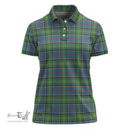 Scottish Whitelaw Clan Tartan Polo Shirt For Women, Women's Scottish Polo Shirt Scottish Plaid Tartan Plaid - ScotsTee - scotstee.com