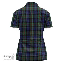 Scottish McFadzen #02 Clan Tartan Polo Shirt For Women, Women's Scottish Polo Shirt Scottish Plaid Tartan Plaid - ScotsTee - scotstee.com