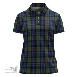 Scottish McFadzen #02 Clan Tartan Polo Shirt For Women, Women's Scottish Polo Shirt Scottish Plaid Tartan Plaid - ScotsTee - scotstee.com