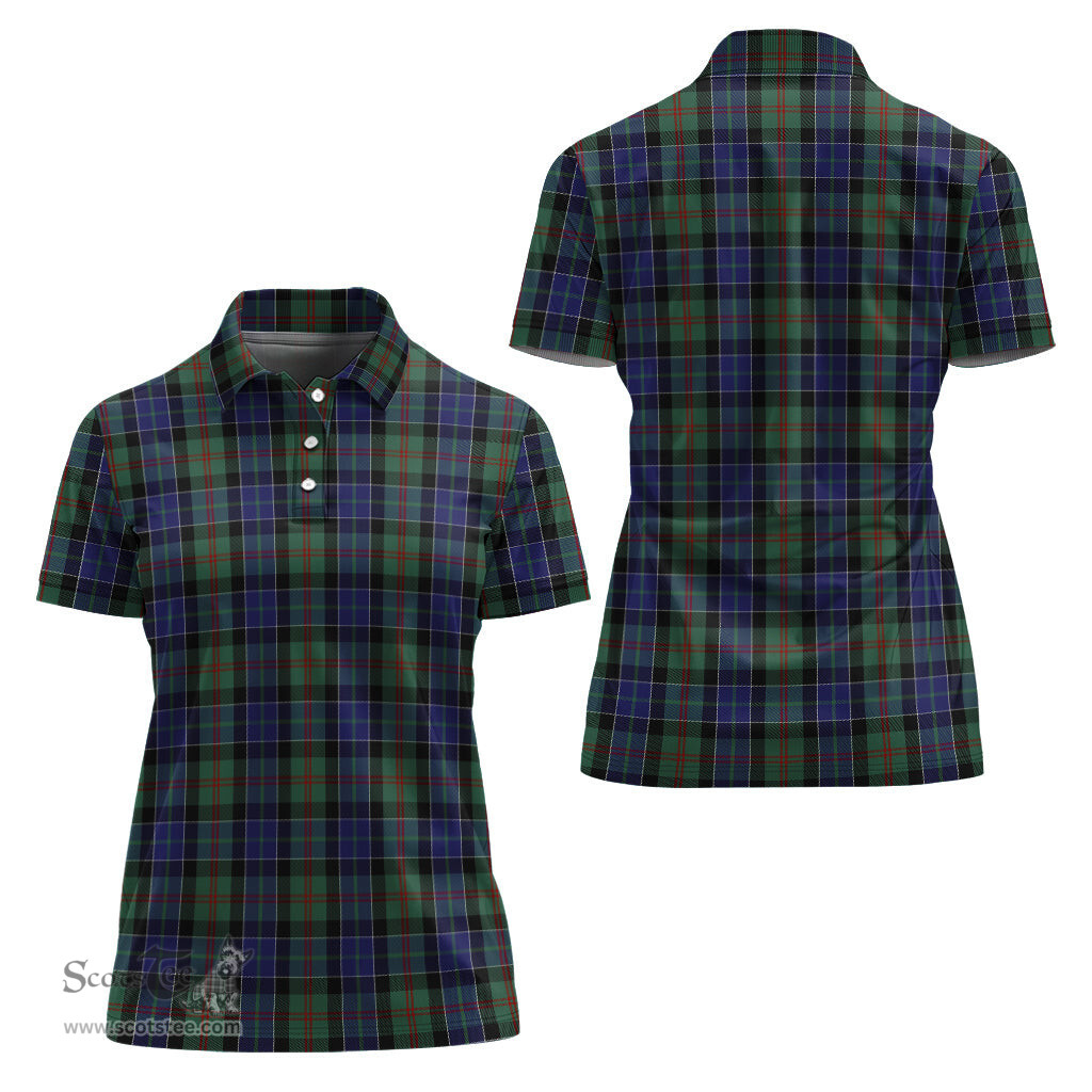 Scottish McFadzen #02 Clan Tartan Polo Shirt For Women, Women's Scottish Polo Shirt Scottish Plaid Tartan Plaid - ScotsTee - scotstee.com