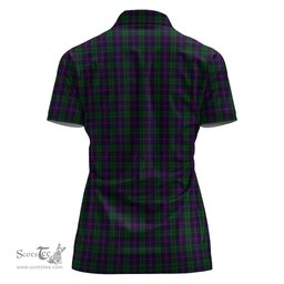 Scottish Urquhart Clan Tartan Polo Shirt For Women, Women's Scottish Polo Shirt Scottish Plaid Tartan Plaid - ScotsTee - scotstee.com