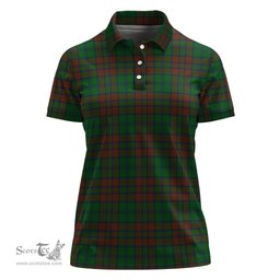 Scottish Matheson Hunting Highland Clan Tartan Polo Shirt For Women, Women's Scottish Polo Shirt Scottish Plaid Tartan Plaid - ScotsTee - scotstee.com