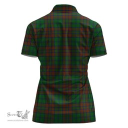 Scottish Matheson Hunting Highland Clan Tartan Polo Shirt For Women, Women's Scottish Polo Shirt Scottish Plaid Tartan Plaid - ScotsTee - scotstee.com