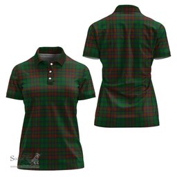 Scottish Matheson Hunting Highland Clan Tartan Polo Shirt For Women, Women's Scottish Polo Shirt Scottish Plaid Tartan Plaid - ScotsTee - scotstee.com
