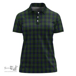 Scottish MacNeil of Colonsay Clan Tartan Polo Shirt For Women, Women's Scottish Polo Shirt Scottish Plaid Tartan Plaid - ScotsTee - scotstee.com