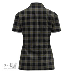 Scottish Perry Ancient Clan Tartan Polo Shirt For Women, Women's Scottish Polo Shirt Scottish Plaid Tartan Plaid - ScotsTee - scotstee.com