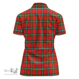 Scottish MacLaine of Loch Buie Clan Tartan Polo Shirt For Women, Women's Scottish Polo Shirt Scottish Plaid Tartan Plaid - ScotsTee - scotstee.com