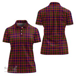 Scottish MacIntyre Modern Clan Tartan Polo Shirt For Women, Women's Scottish Polo Shirt Scottish Plaid Tartan Plaid - ScotsTee - scotstee.com