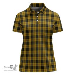 Scottish MacLeod Clan Tartan Polo Shirt For Women, Women's Scottish Polo Shirt Scottish Plaid Tartan Plaid - ScotsTee - scotstee.com