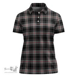 Scottish Moffat Modern Clan Tartan Polo Shirt For Women, Women's Scottish Polo Shirt Scottish Plaid Tartan Plaid - ScotsTee - scotstee.com