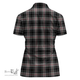 Scottish Moffat Modern Clan Tartan Polo Shirt For Women, Women's Scottish Polo Shirt Scottish Plaid Tartan Plaid - ScotsTee - scotstee.com