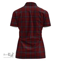 Scottish McClure Clan Tartan Polo Shirt For Women, Women's Scottish Polo Shirt Scottish Plaid Tartan Plaid - ScotsTee - scotstee.com