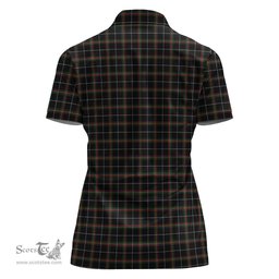 Scottish Stott Clan Tartan Polo Shirt For Women, Women's Scottish Polo Shirt Scottish Plaid Tartan Plaid - ScotsTee - scotstee.com