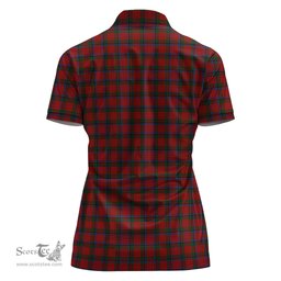 Scottish Nicolson Clan Tartan Polo Shirt For Women, Women's Scottish Polo Shirt Scottish Plaid Tartan Plaid - ScotsTee - scotstee.com