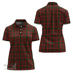 Scottish MacInnes Hastie Clan Tartan Polo Shirt For Women, Women's Scottish Polo Shirt Scottish Plaid Tartan Plaid - ScotsTee - scotstee.com