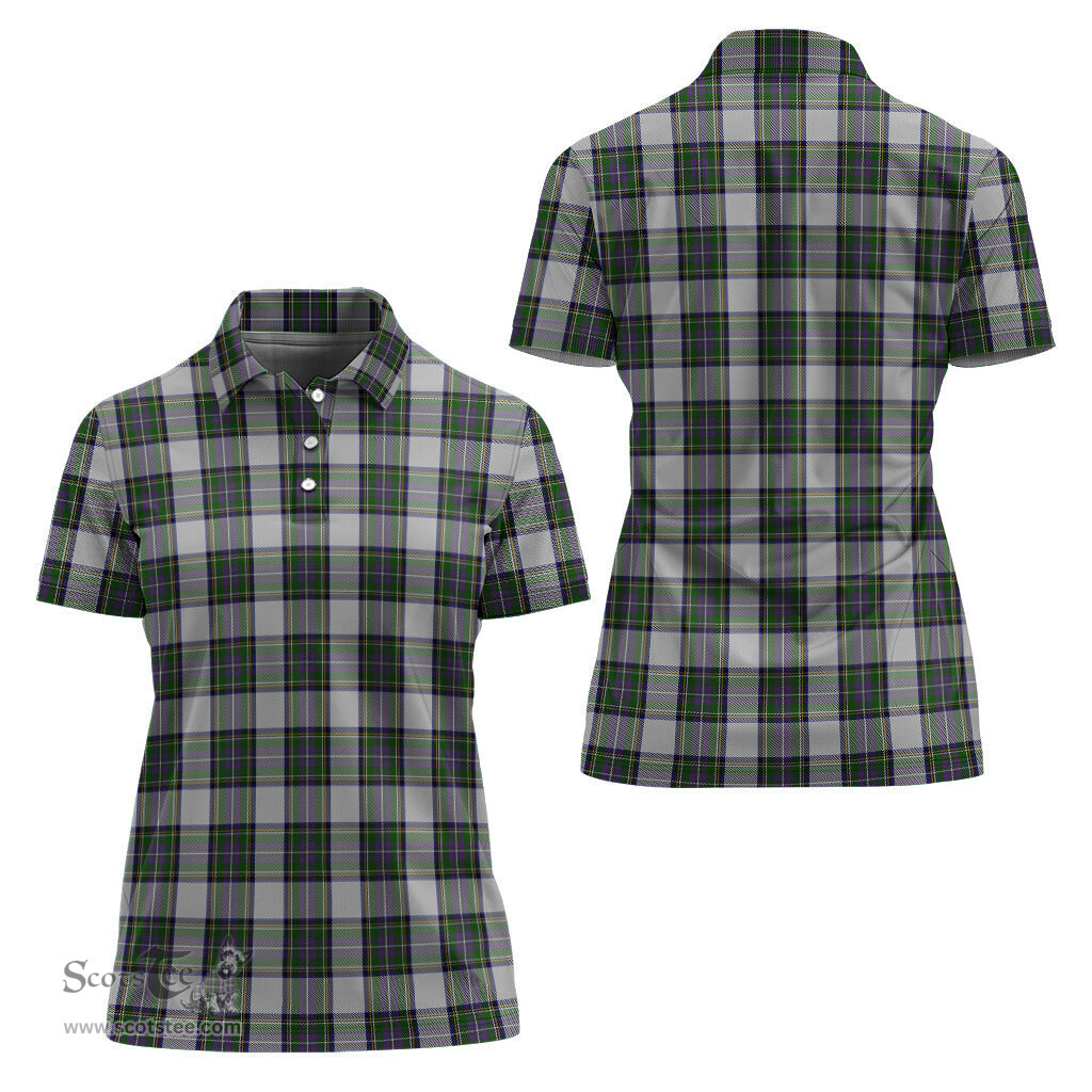 Scottish Pritchard Clan Tartan Polo Shirt For Women, Women's Scottish Polo Shirt Scottish Plaid Tartan Plaid - ScotsTee - scotstee.com