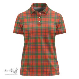 Scottish Munro Ancient Clan Tartan Polo Shirt For Women, Women's Scottish Polo Shirt Scottish Plaid Tartan Plaid - ScotsTee - scotstee.com