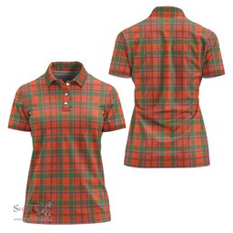 Scottish Munro Ancient Clan Tartan Polo Shirt For Women, Women's Scottish Polo Shirt Scottish Plaid Tartan Plaid - ScotsTee - scotstee.com