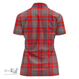 Scottish Moubray Clan Tartan Polo Shirt For Women, Women's Scottish Polo Shirt Scottish Plaid Tartan Plaid - ScotsTee - scotstee.com