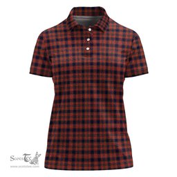 Scottish Ogilvie (Ogilvy) Clan Tartan Polo Shirt For Women, Women's Scottish Polo Shirt Scottish Plaid Tartan Plaid - ScotsTee - scotstee.com